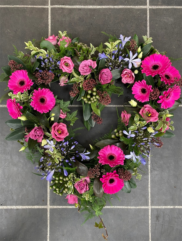 Funeral Tributes | Heart Tributes | Modern open heart