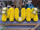 Funeral Tributes | Letter Tributes | Yellow Mum tribute