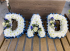 Funeral Tributes | Letter Tributes | Blue & white Dad tribute