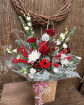 Bouquets | Festive florals | Red and White Christmas Water Bouquet