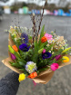 Mothers Day | Spring flower eco friendly hand-tied bouquet