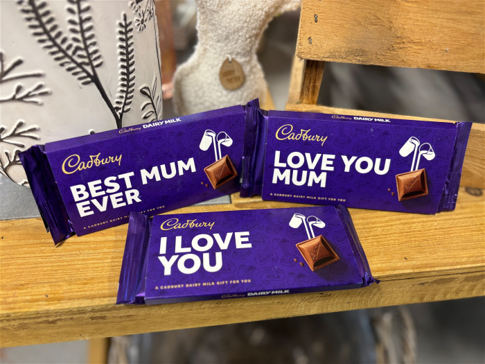 Arrangements | Bouquets | Gifts | Mothers Day | Upsell gifts | Mother’s Day Cadburys chocolate bar
