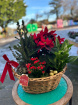 Festive florals | Festive planted basket