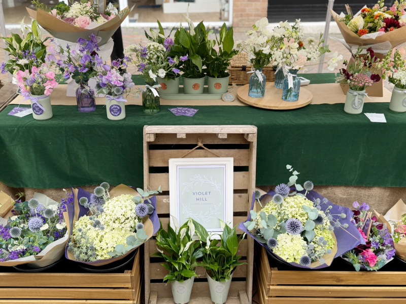 Violet Hill Flower Company | Oswestry | Markets
