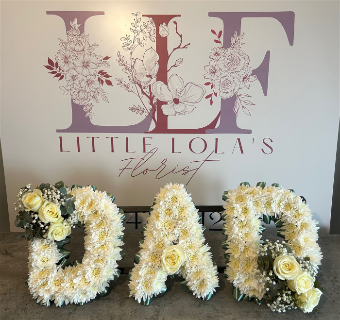 Funeral flowers | Letters | Letter tributes