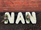 Funeral flowers | Letters | Letter tributes