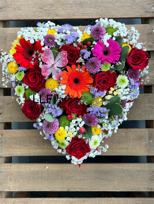 Funeral flowers | Hearts | Full Hearts