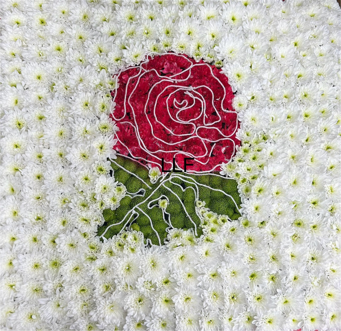 Bespoke Tributes | Funeral flowers | English Rose