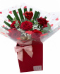 Luxury Collection | Valentine Collection | 6 Red Premium Roses