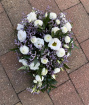 Funeral flowers | Teardrop arrangement