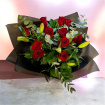 Bouquets | Valentines Day  | Red Rose and Lilly Bouquet
