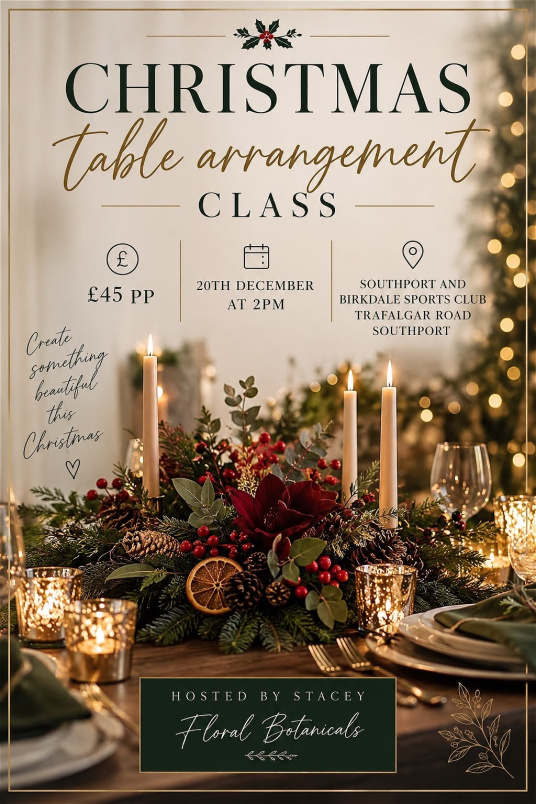 Arrangements | Christmas Time | Christmas Table Arrangement Class