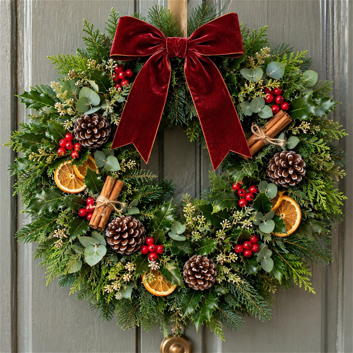 Christmas wreath workshop dog-friendly 2026 | Making a Christmas wreath