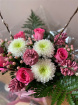 Christmas 2025 | Pink/ white festive bouquet