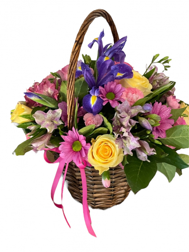 Basket arrangements  | FLORIST CHOICE BASKET ARRANGEMENT