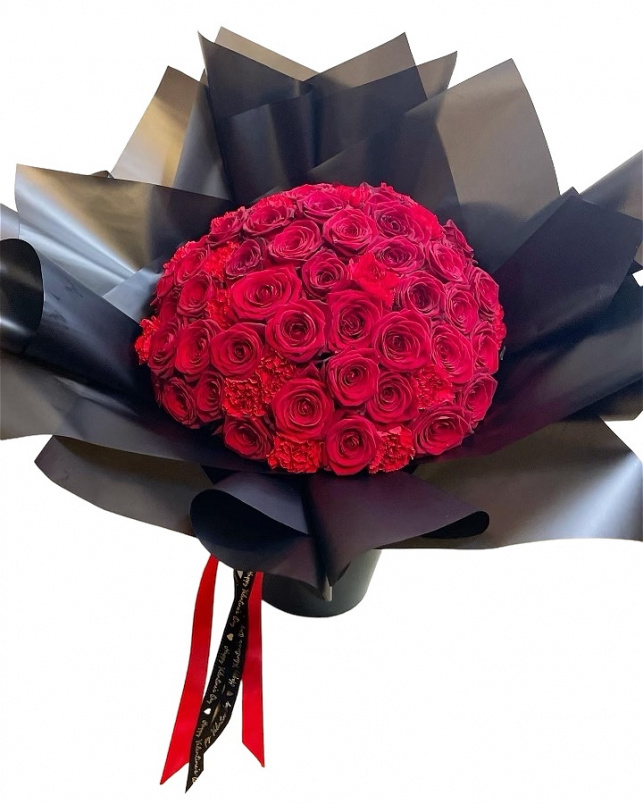The best of British collection  | THE BOUQUET OF LOVE- 100 ROSES