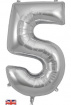 Balloons | Number balloons-silver