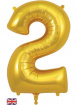 Balloons | Bouquets  | Number balloons-Gold