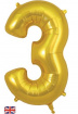 Balloons | Number balloons-Gold