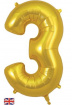 Balloons | Bouquets  | Number balloons-Gold
