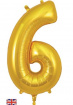 Balloons | Number balloons-Gold