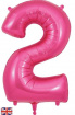 Balloons | Number balloons- Pink