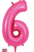 Balloons | Number balloons- Pink