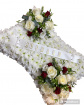       Funeral flowers  | PERSONALISED PILLOW TRIBUTE