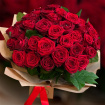 The Valentine’s Day collection  | DELUXE 50 OR 100 ROSE BOUQUET WITH COLOUR OPTIONS