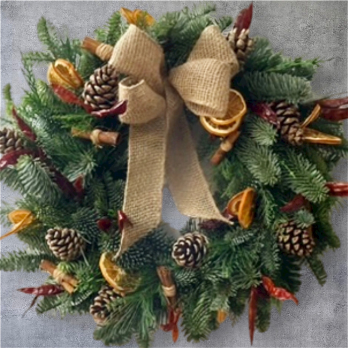 Christmas | DRIED CHILLI WREATH