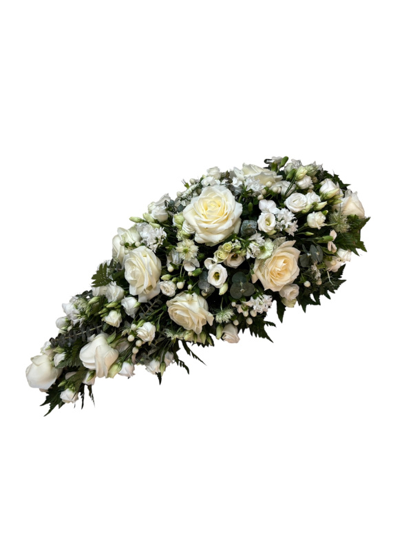 Funeral flowers  | HEAVENLY WHITE