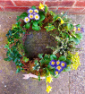 Bespoke funeral tributes  | Living wreath tribute