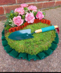 Bespoke funeral tributes  | Garden trowel tribute