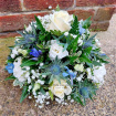 Traditional funeral tributes | Saucer posy - flowers