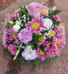 Traditional funeral tributes | Saucer posy - flowers