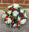 Traditional funeral tributes | Saucer posy - flowers