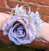 Prom corsages | Grey rose wrist corsage