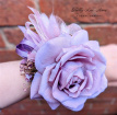 Prom corsages | Lavender rose wrist corsage