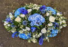 Traditional funeral tributes | 3ft casket spray