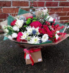 Christmas | Mixed  hand-tied festive bouquet