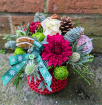 Christmas | Festive knitted bag arrangement