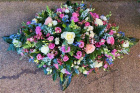 Traditional funeral tributes | 4ft casket spray