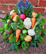 Father's Day | Saucer posy - vegetables