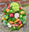 Father's Day | Saucer posy - vegetables