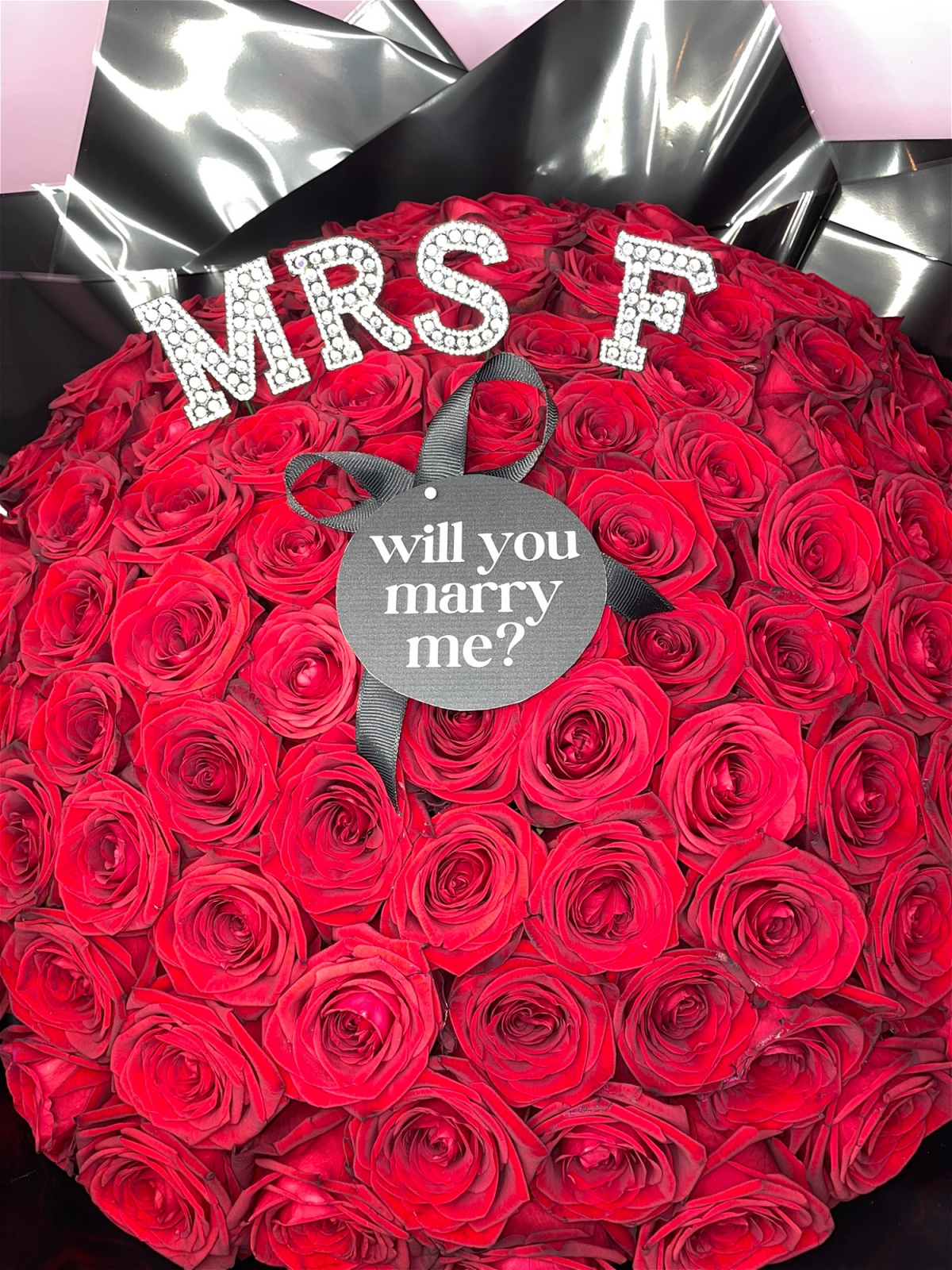 Will You Marry Me?' Bouquet