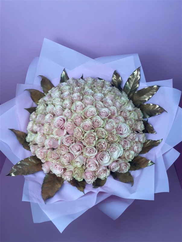 All Rose Bouquets | All Rose Bouquet - 100 Pink Mondial