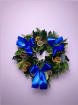 Christmas | Fresh Wreath Blue
