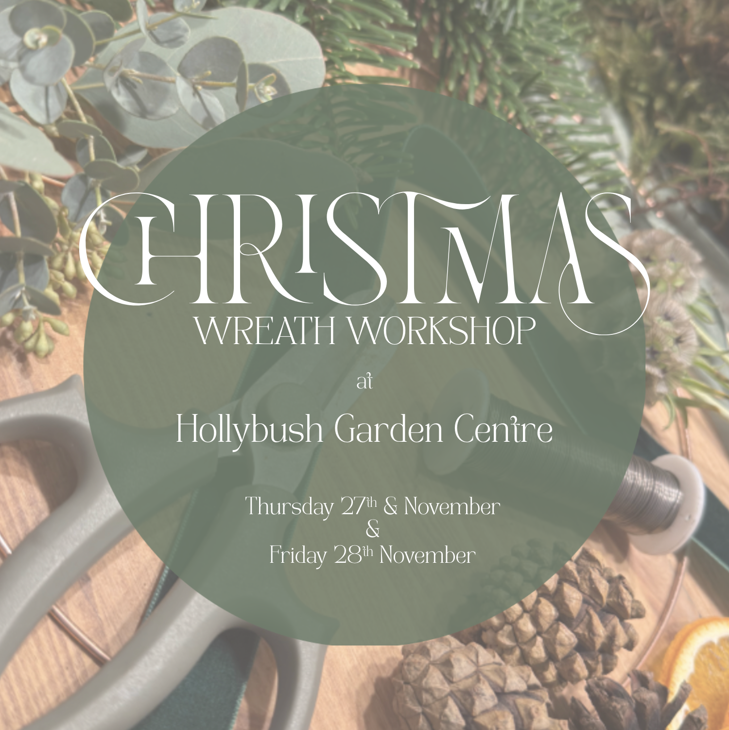 Nova Blooms Florist | Wolverhampton | WORKSHOPS