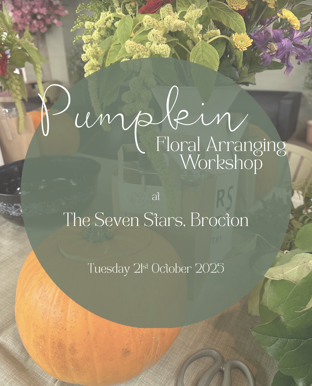 Nova Blooms Florist | Wolverhampton | WORKSHOPS