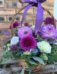 Basket Arrangements | Purple Basket Arrangement